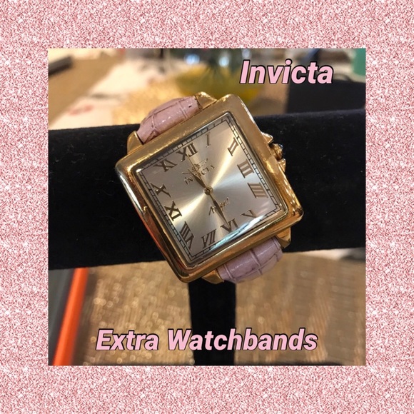 Invicta Accessories Invicta Angel Watch With Bundle Of Watch Bands